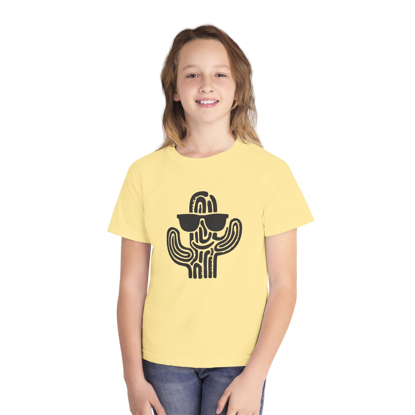 Youth Sunglasses Cactus Graphic T-Shirt
