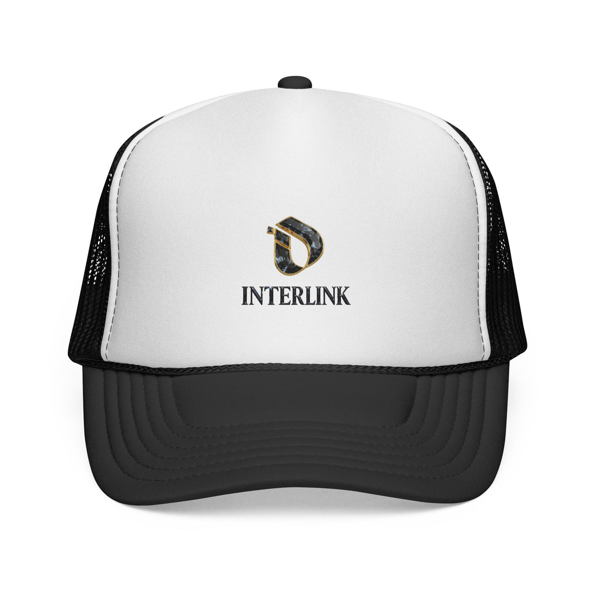 Black Diamond Facet Trucker Cap with Interlink Mark