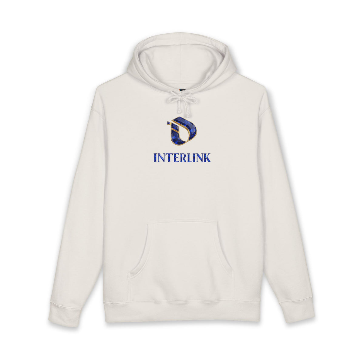Sapphire Interlink Logo Hoodie