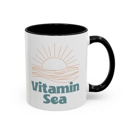 Vitamin Sea Accent Coffee Mug