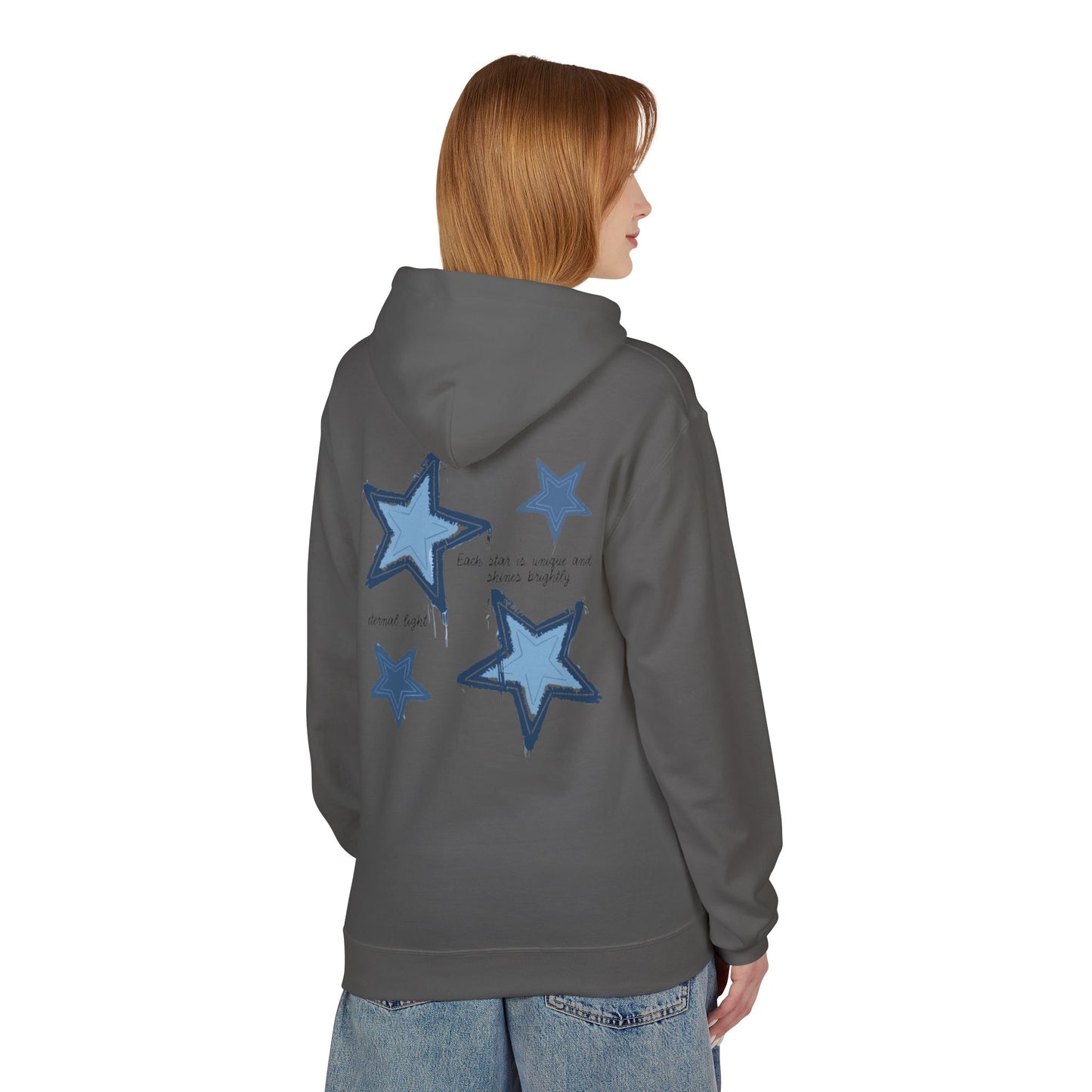Starlight Minimal Graphic Hoodie
