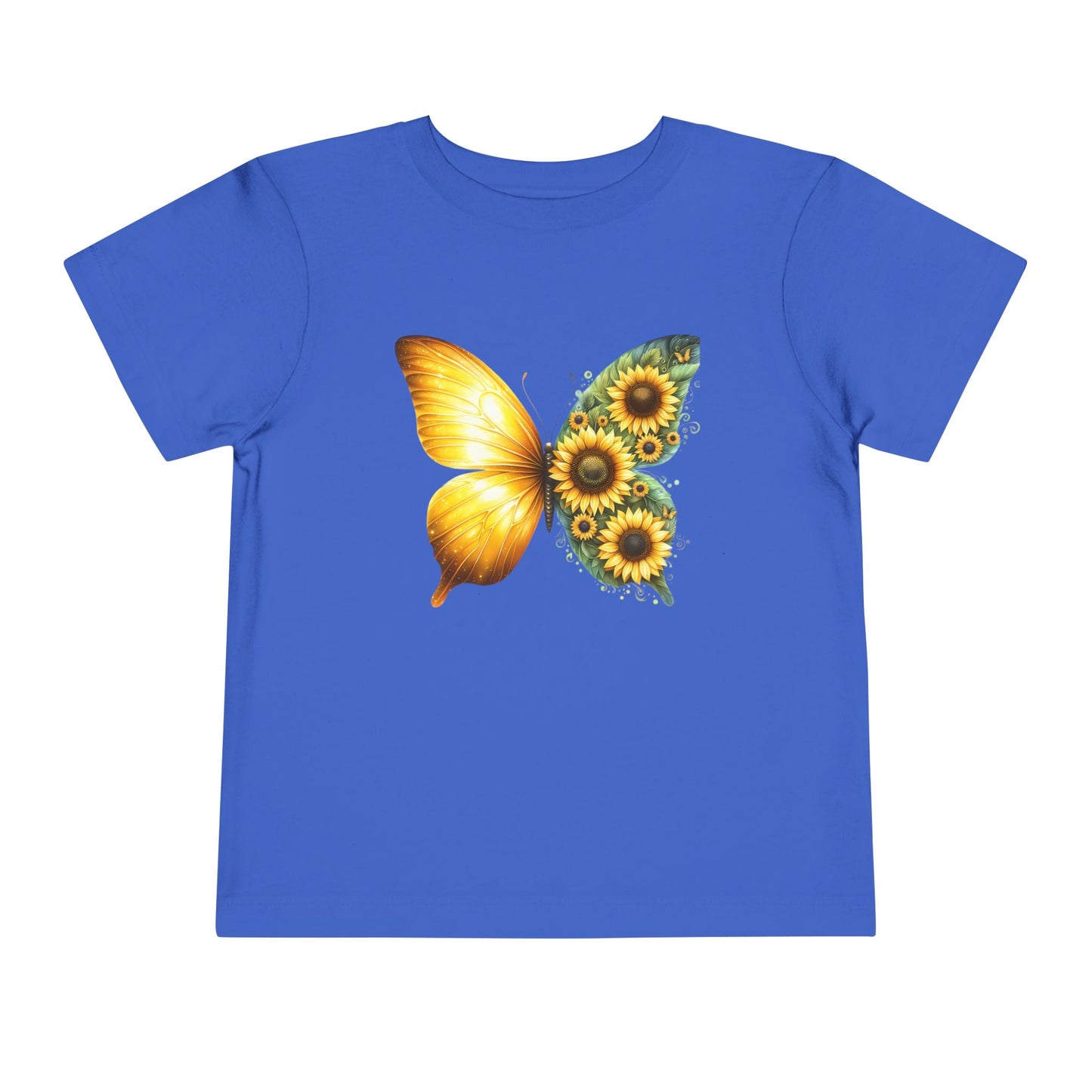 Butterfly Peacock Kids T-Shirt