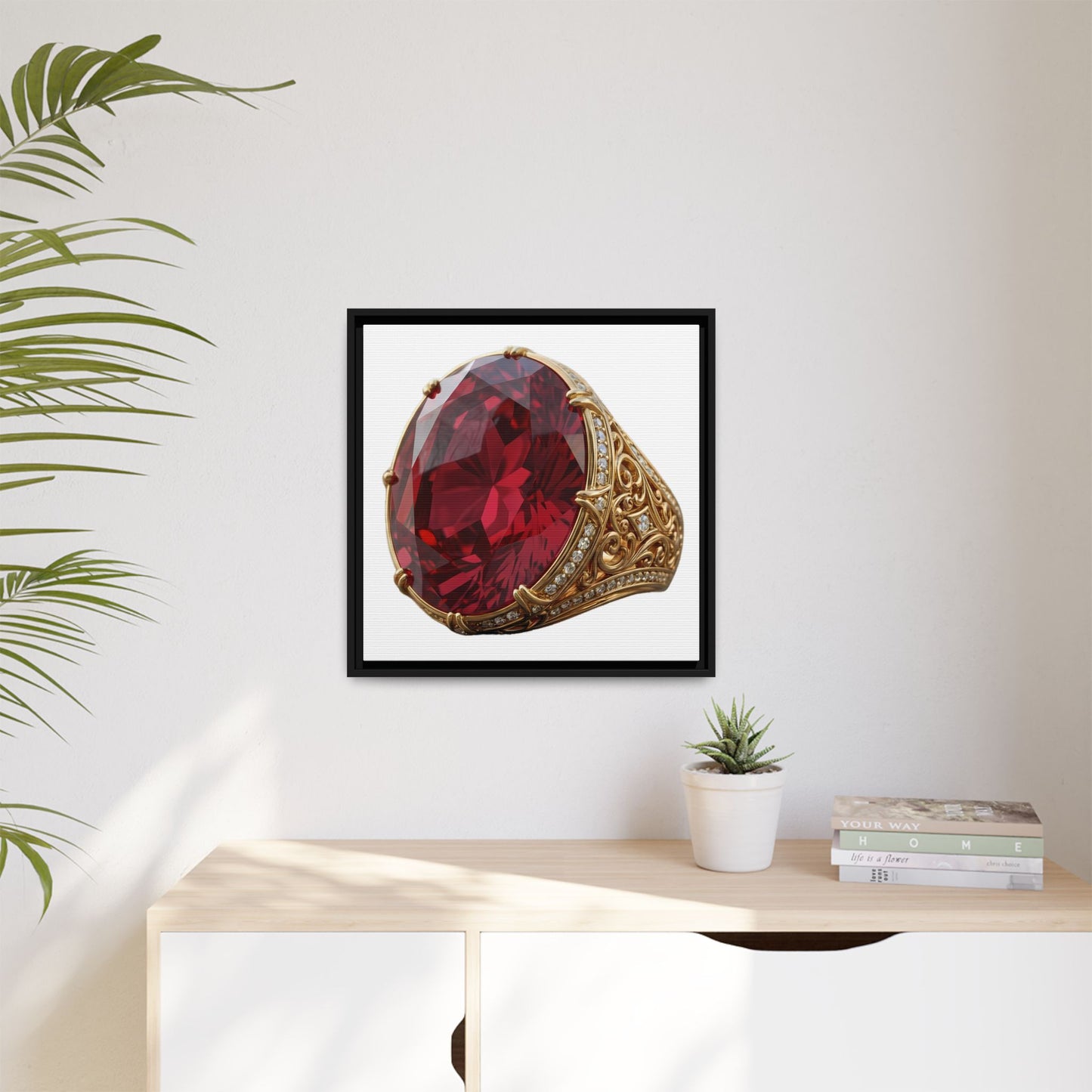Heirloom Gemstone Canvas Print