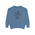 Minimal Botanical Crewneck Sweatshirt