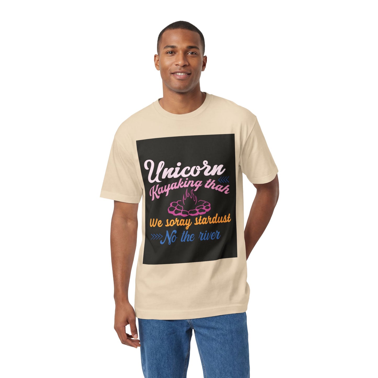 Unicorn Kayaking Graphic T-Shirt