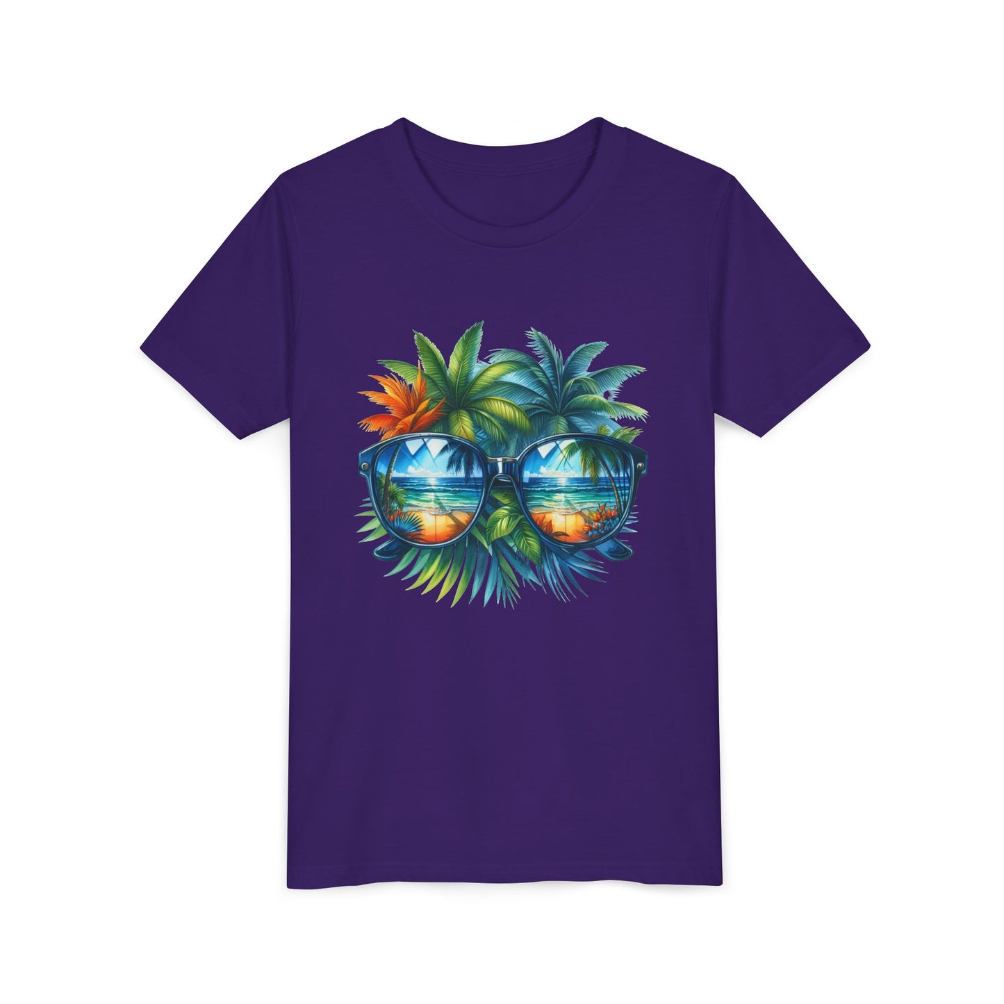 Tropical Sunglasses Youth T-Shirt