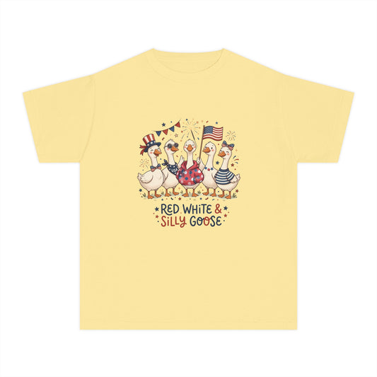 Red White & Silly Goose Youth T-Shirt