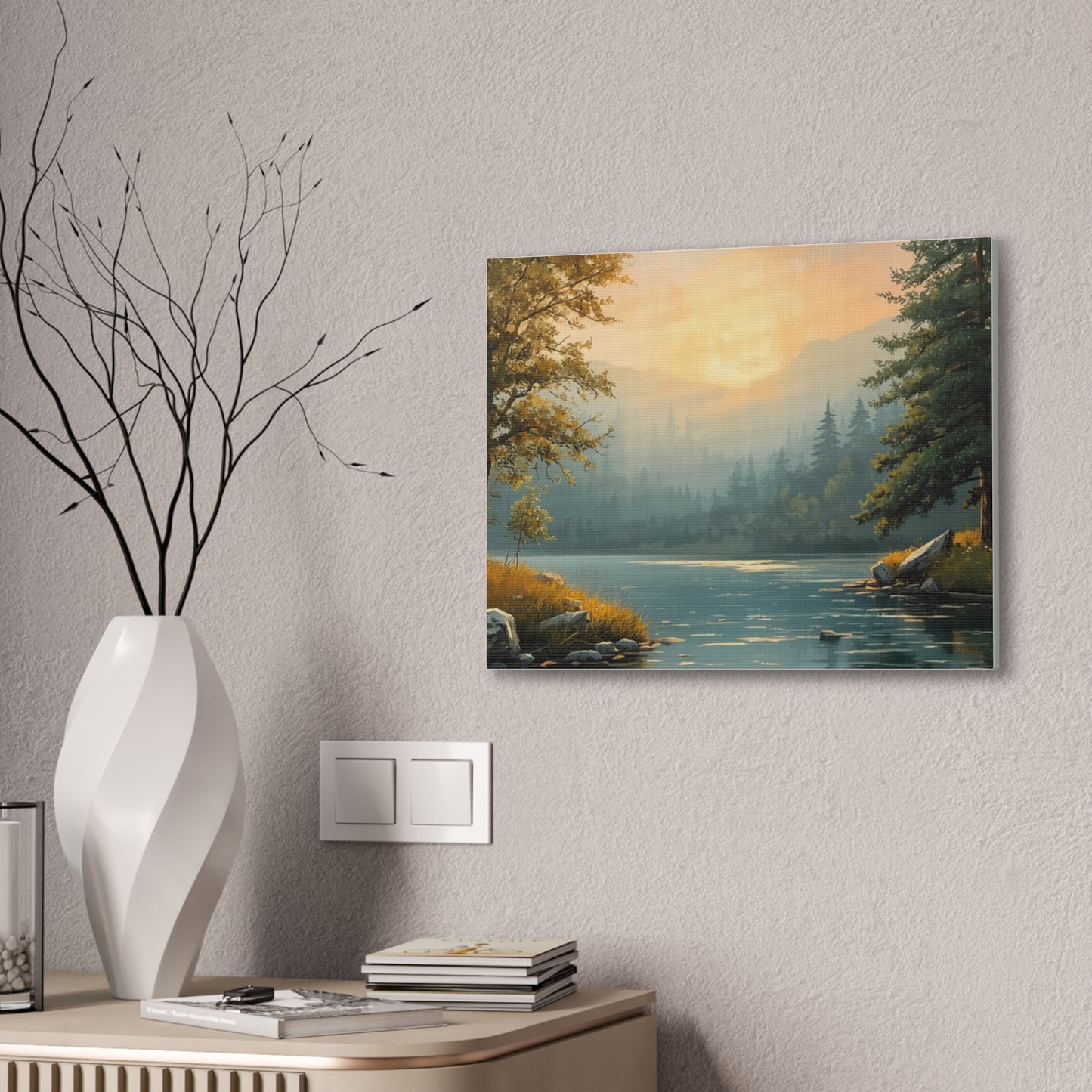Whispering Pines Canvas