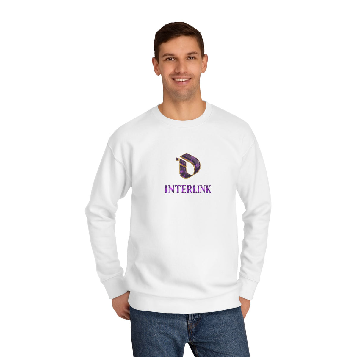 Amethyst Luster Interlink Sweatshirt
