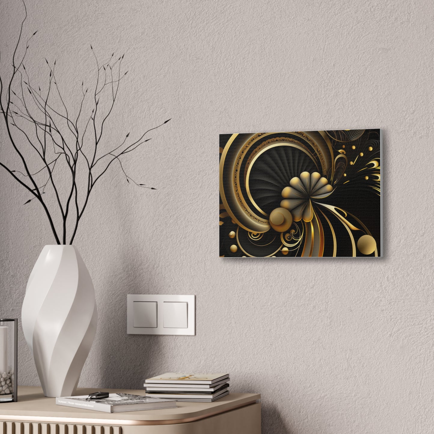 Celestial Bloom Canvas