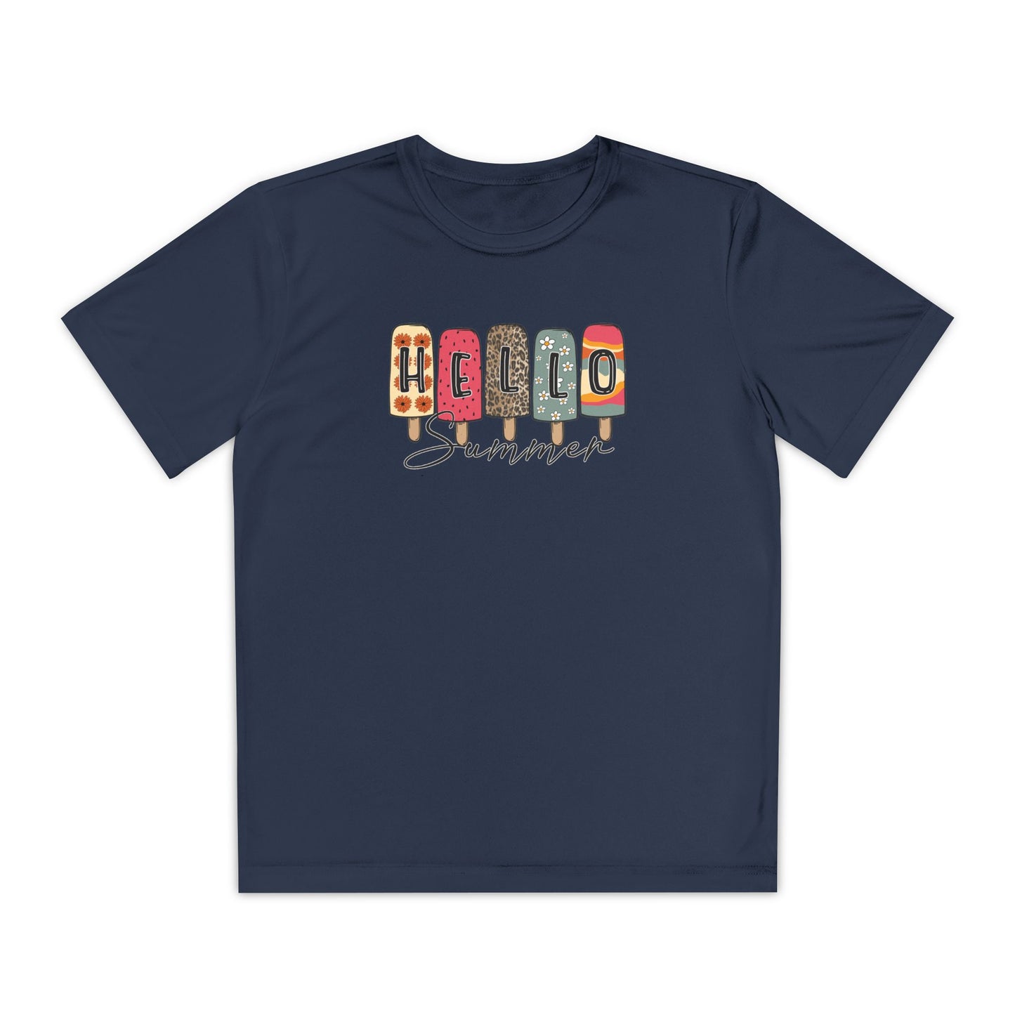 Hello Summer Popsicle Youth Tee