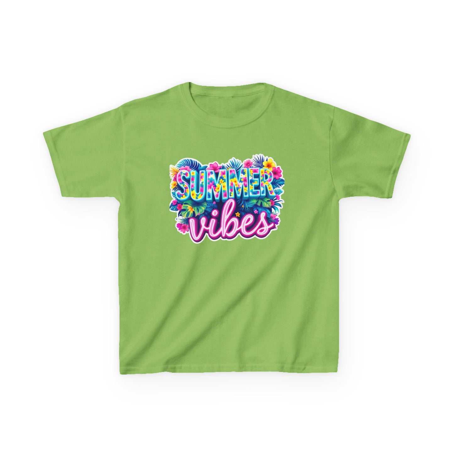 Bright Summer Vibes Youth Tee