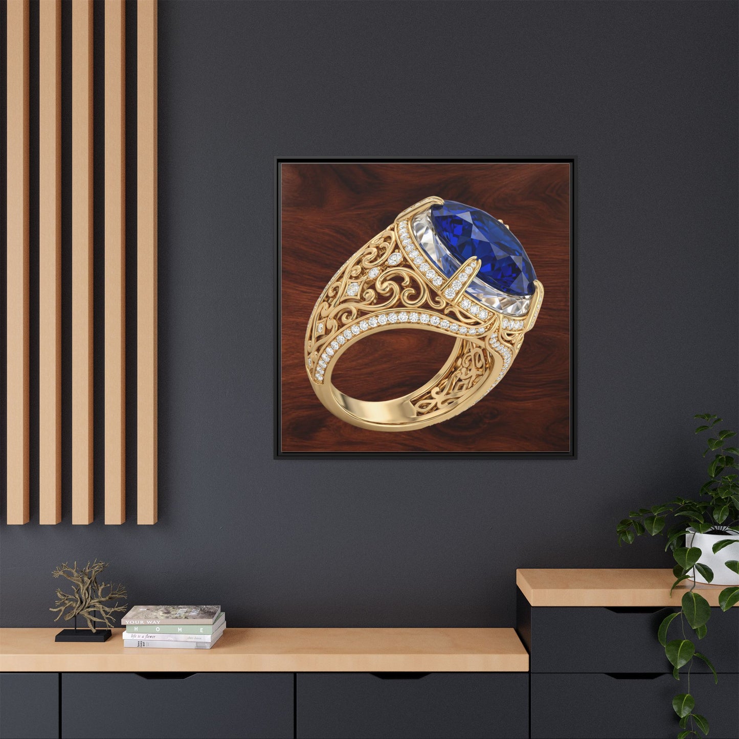 Crownlight Sapphire Canvas