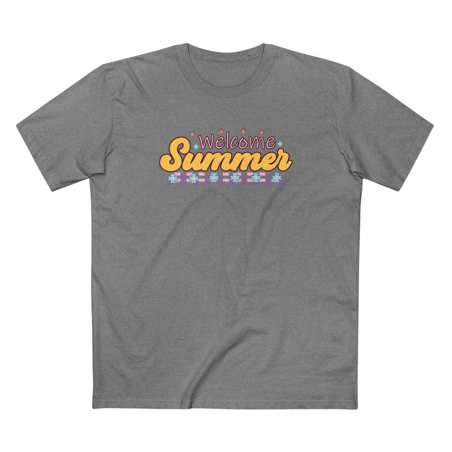 Welcome Summer Pastel Graphic Tee