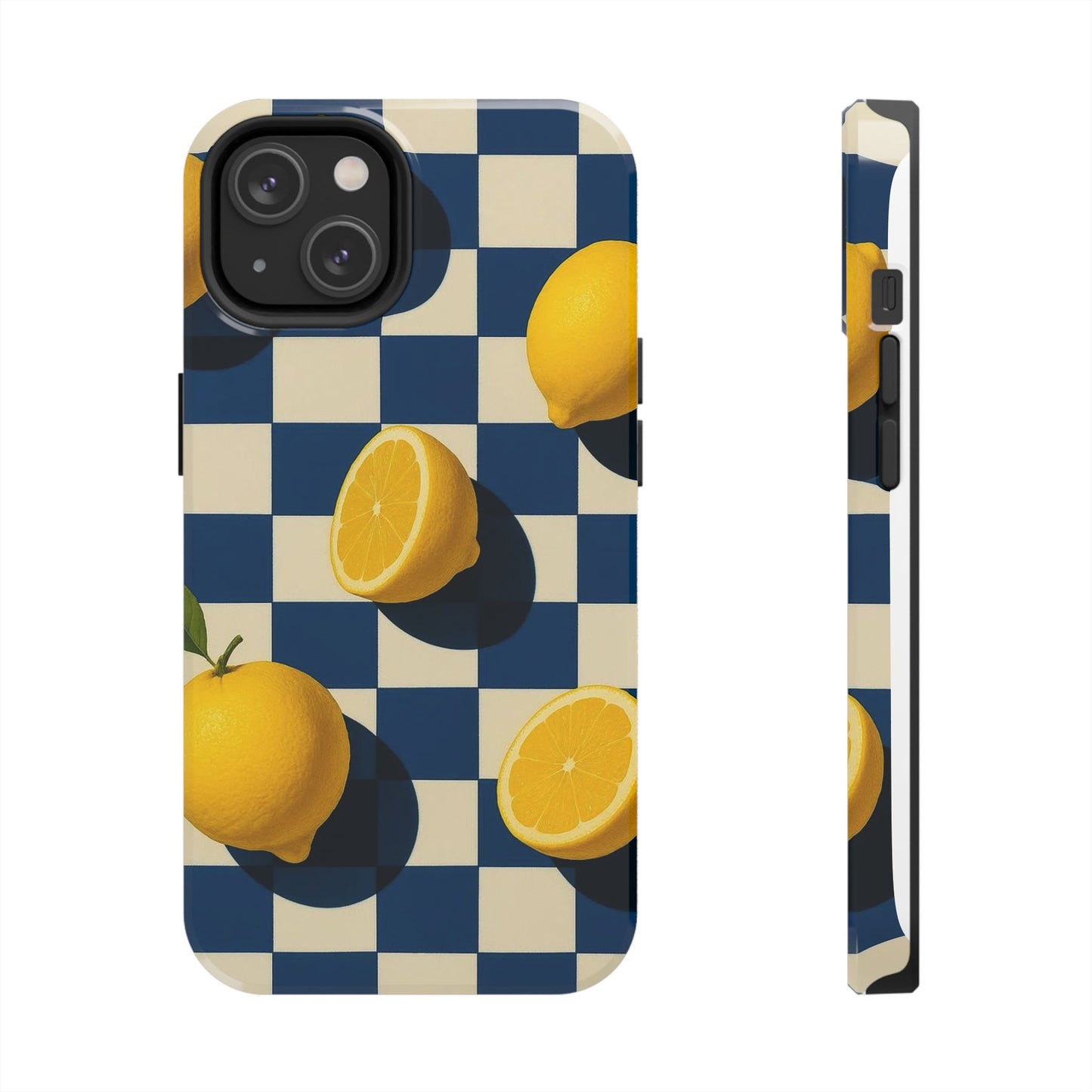 Citrus Tessellation Apple Phone Case