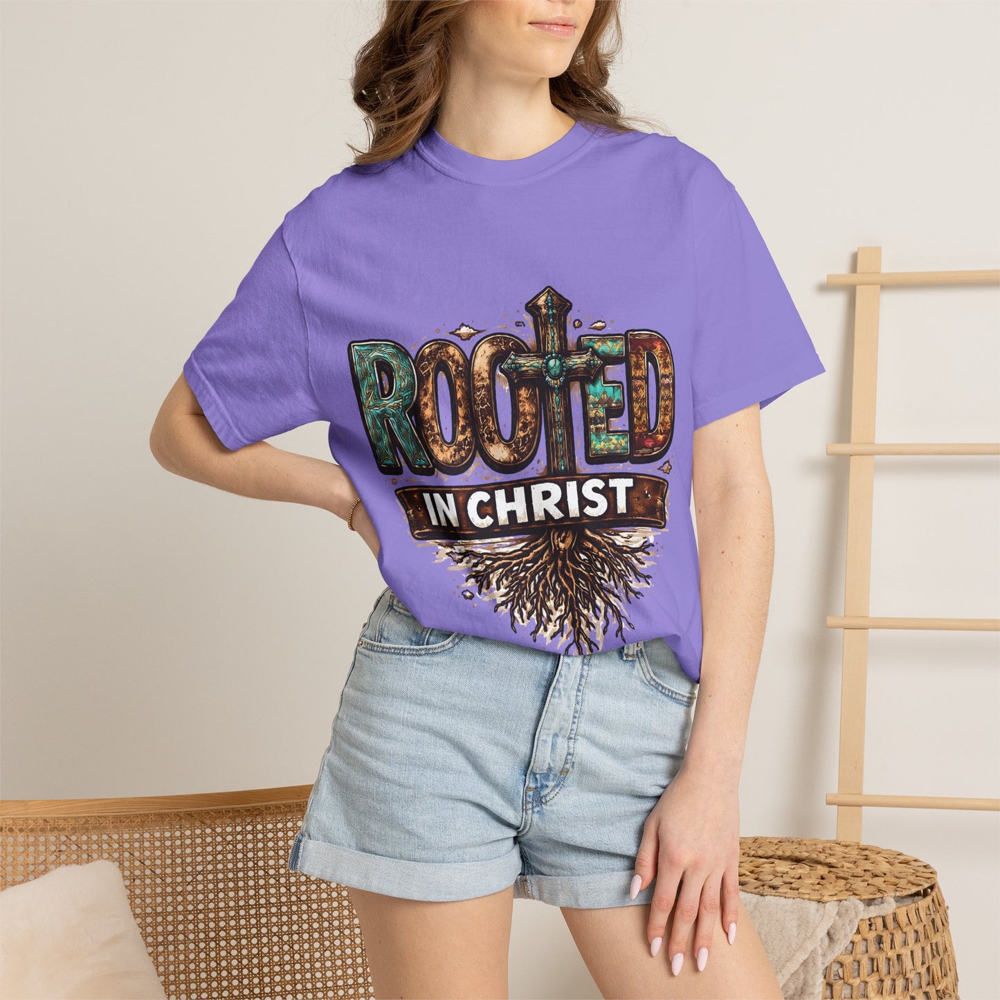 Rooted in Christ Graphic T-Shirt