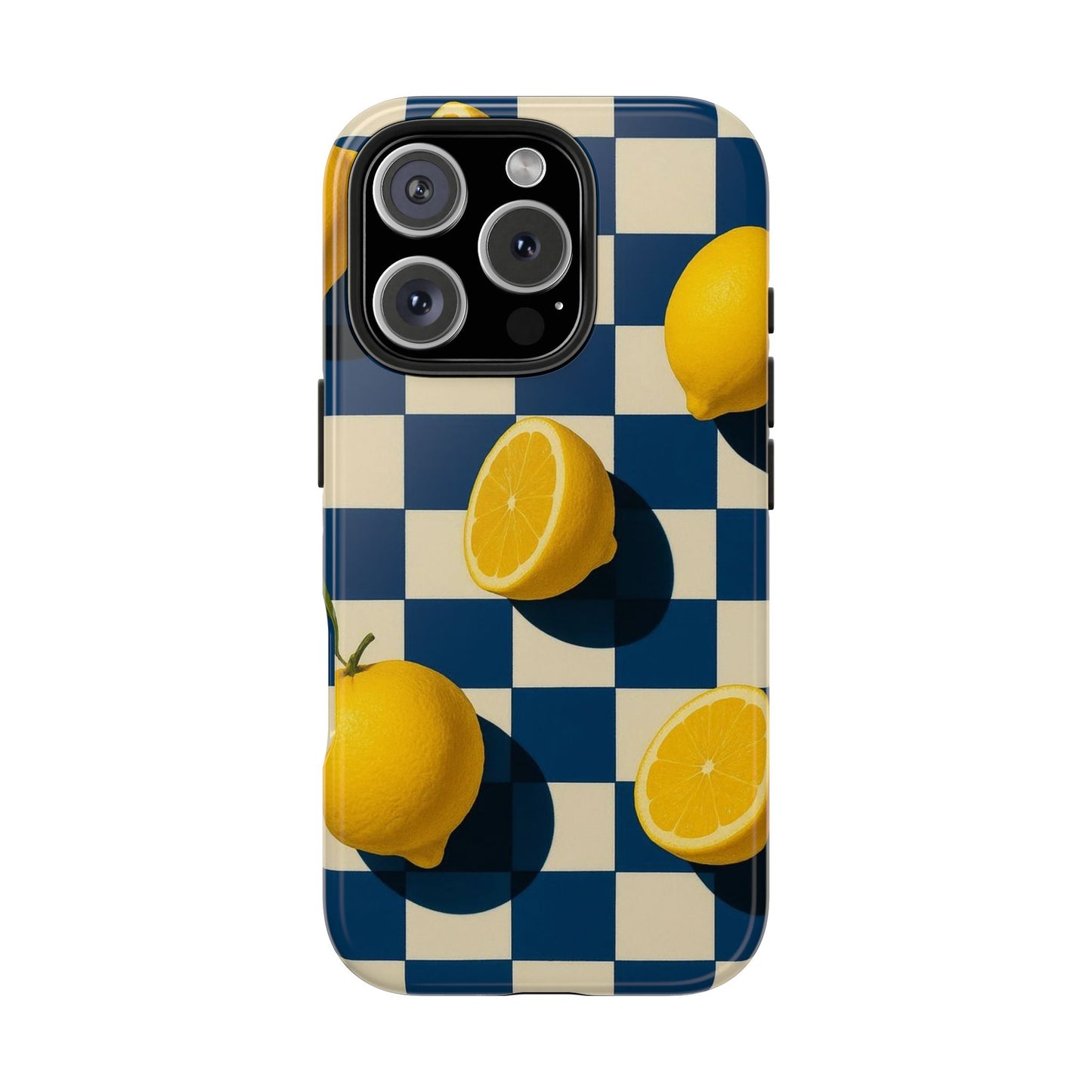 Citrus Tessellation Apple Phone Case