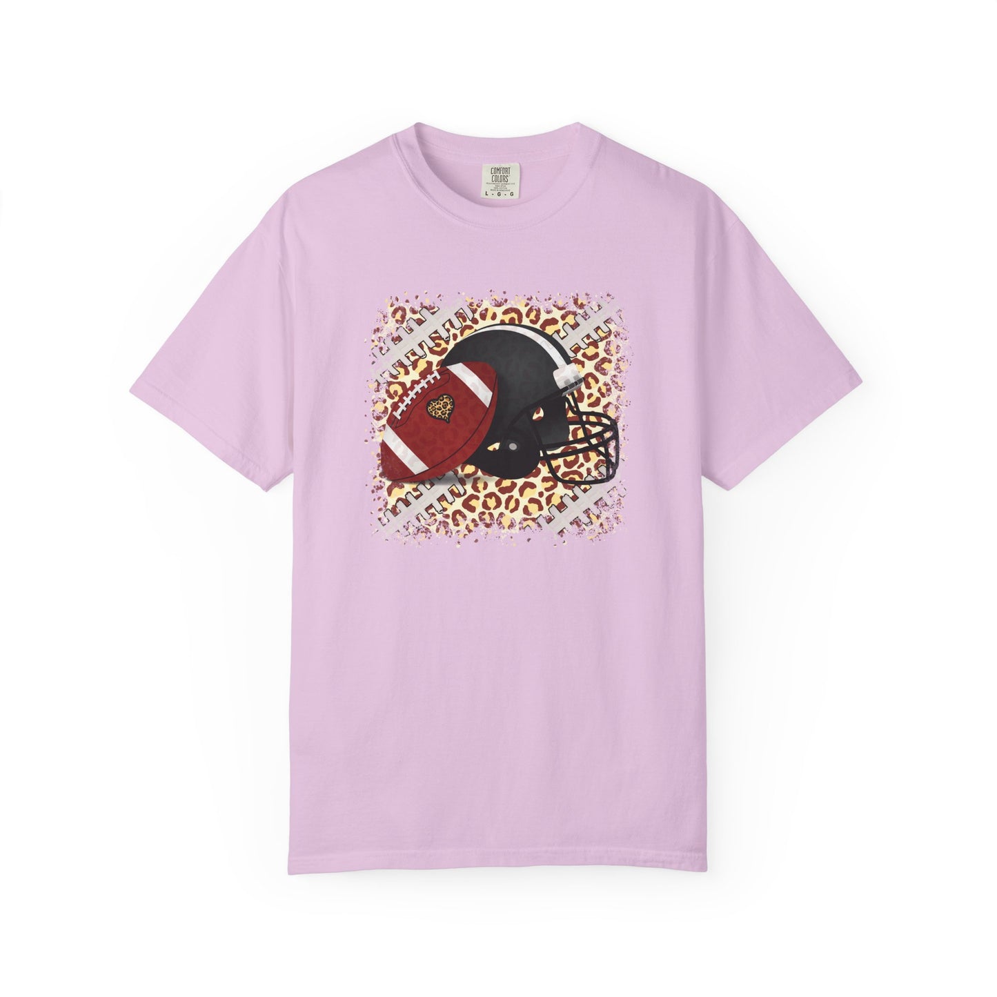 Football Leopard Graphic T-Shirt