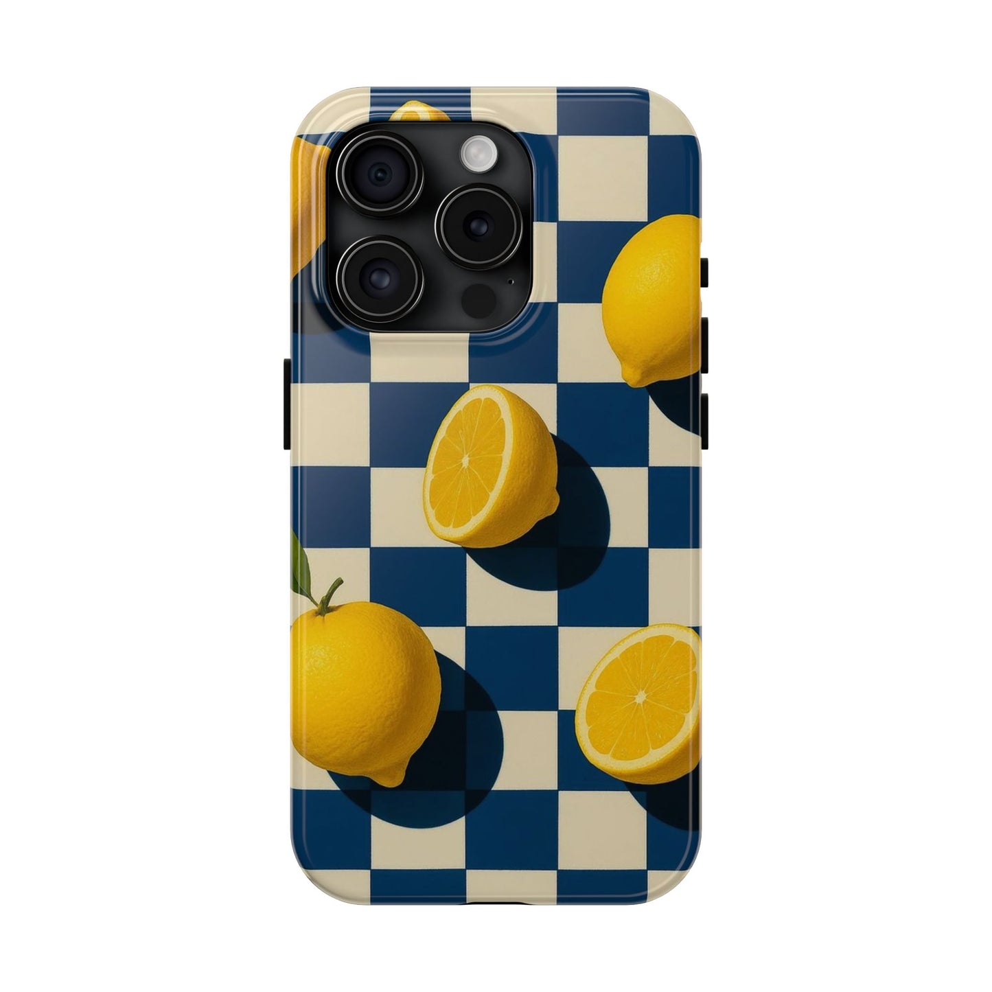 Citrus Tessellation Apple Phone Case