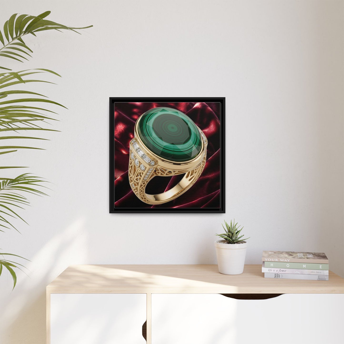 Malachite Showcase Canvas