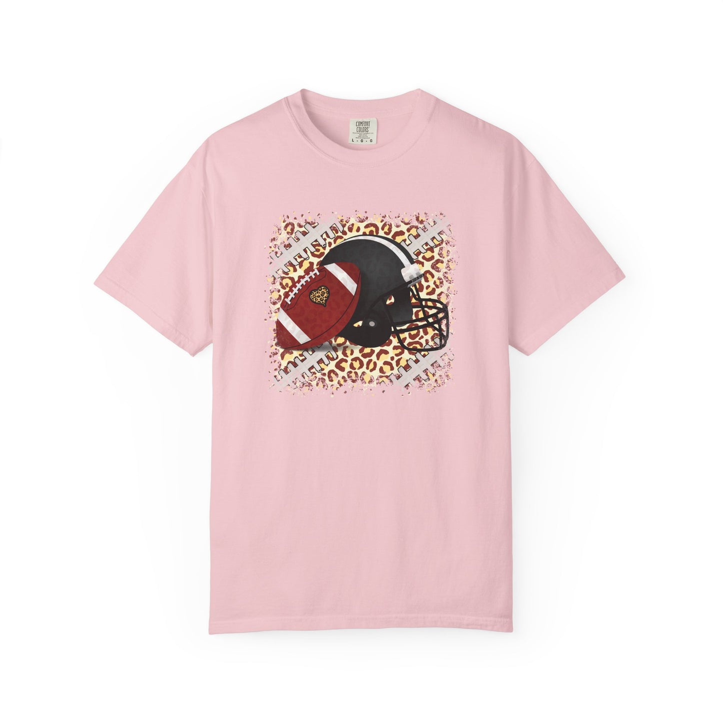 Football Leopard Graphic T-Shirt