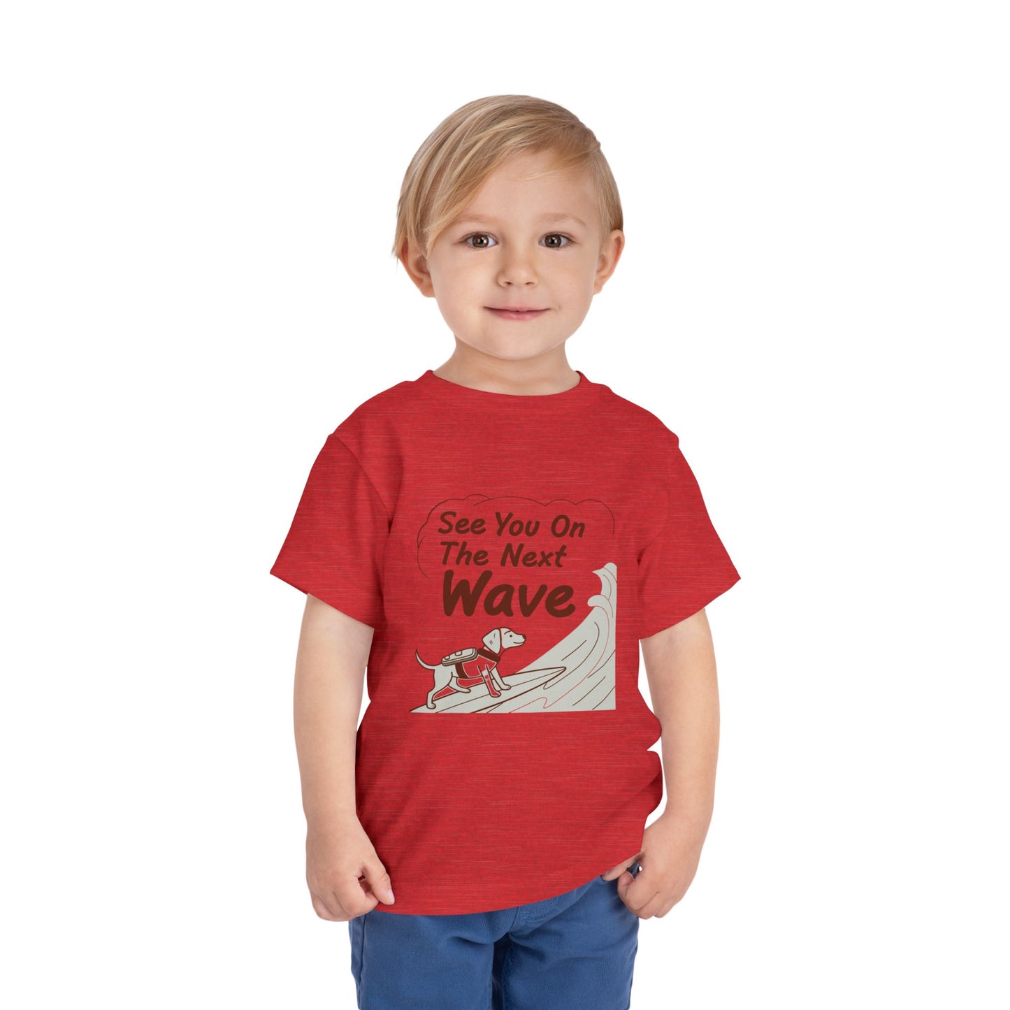 See You On The Next Wave Toddler Tee