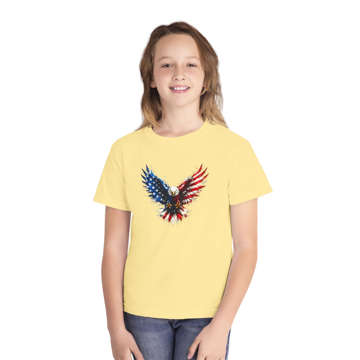 Youth Patriotic Eagle Tee