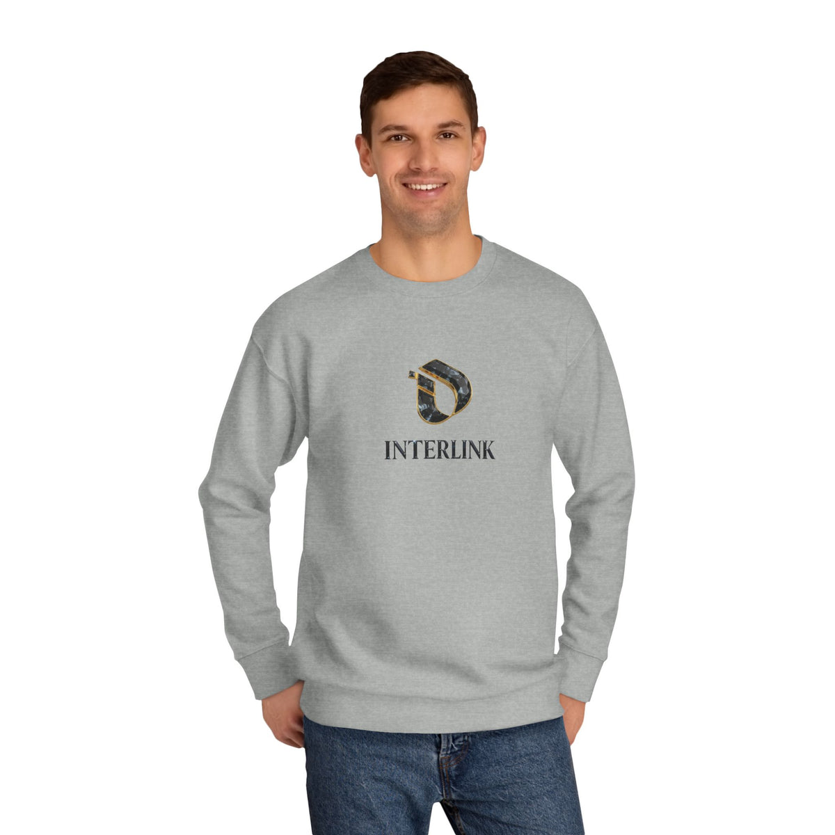 Black Diamond Interlink Emblem Crewneck Sweatshirt