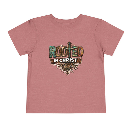 Toddler Rooted in Christ Graphic Tee