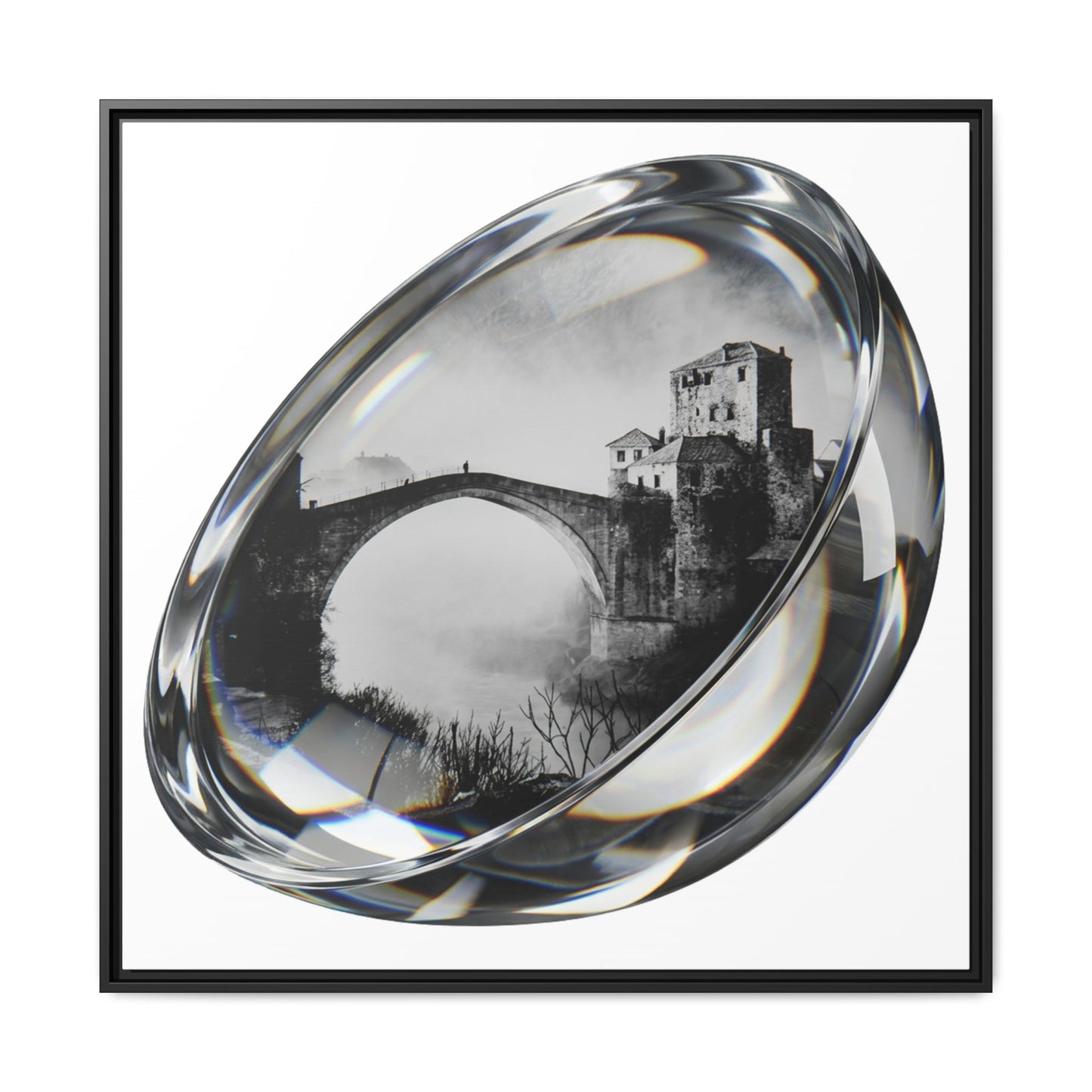 Metropolitan Prism Framed Art