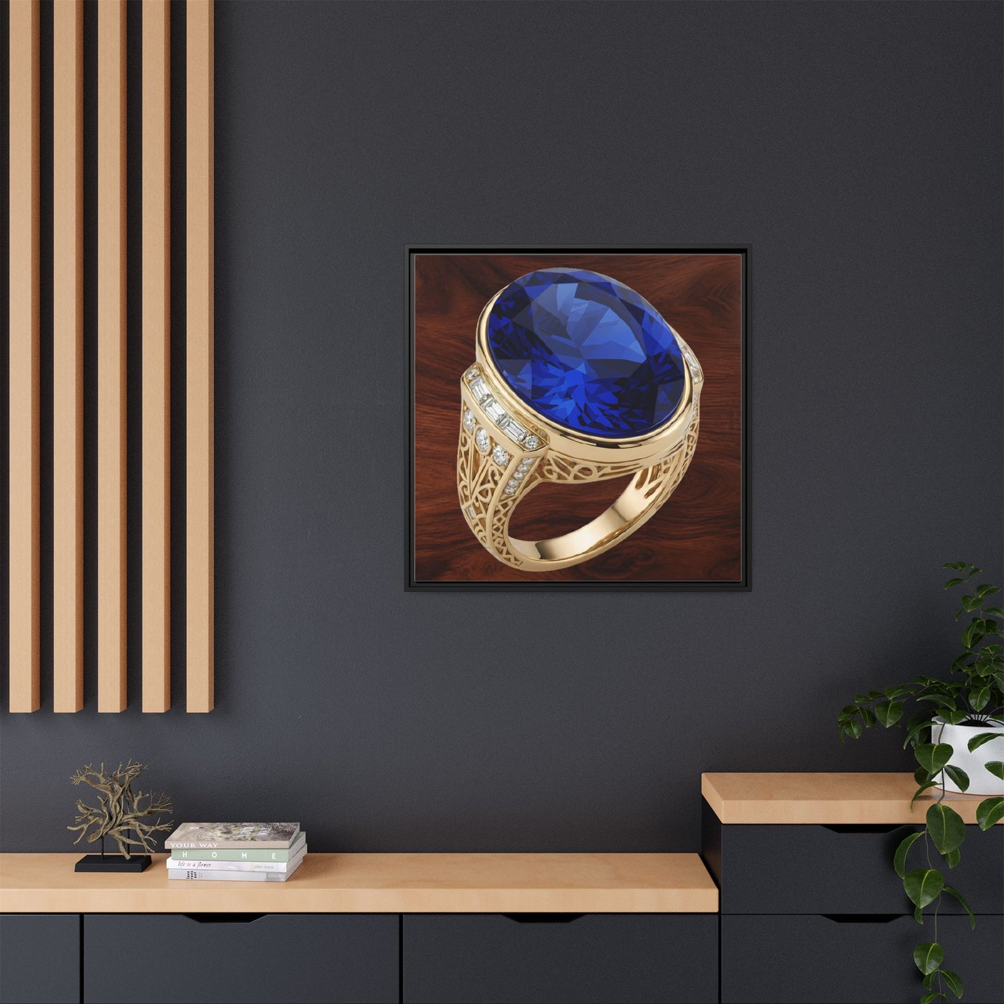 Sapphire Chamber Canvas