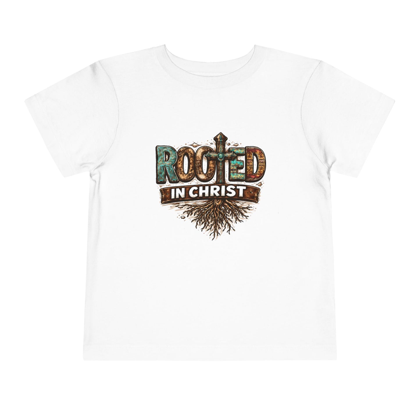Toddler Rooted in Christ Graphic Tee