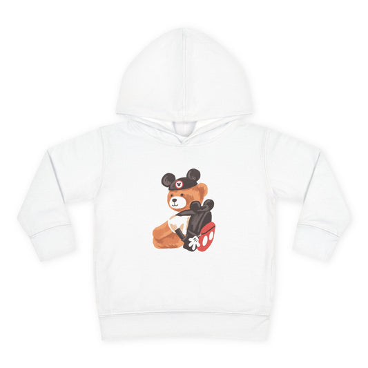 Playful Teddy Bear Toddler Pullover Hoodie