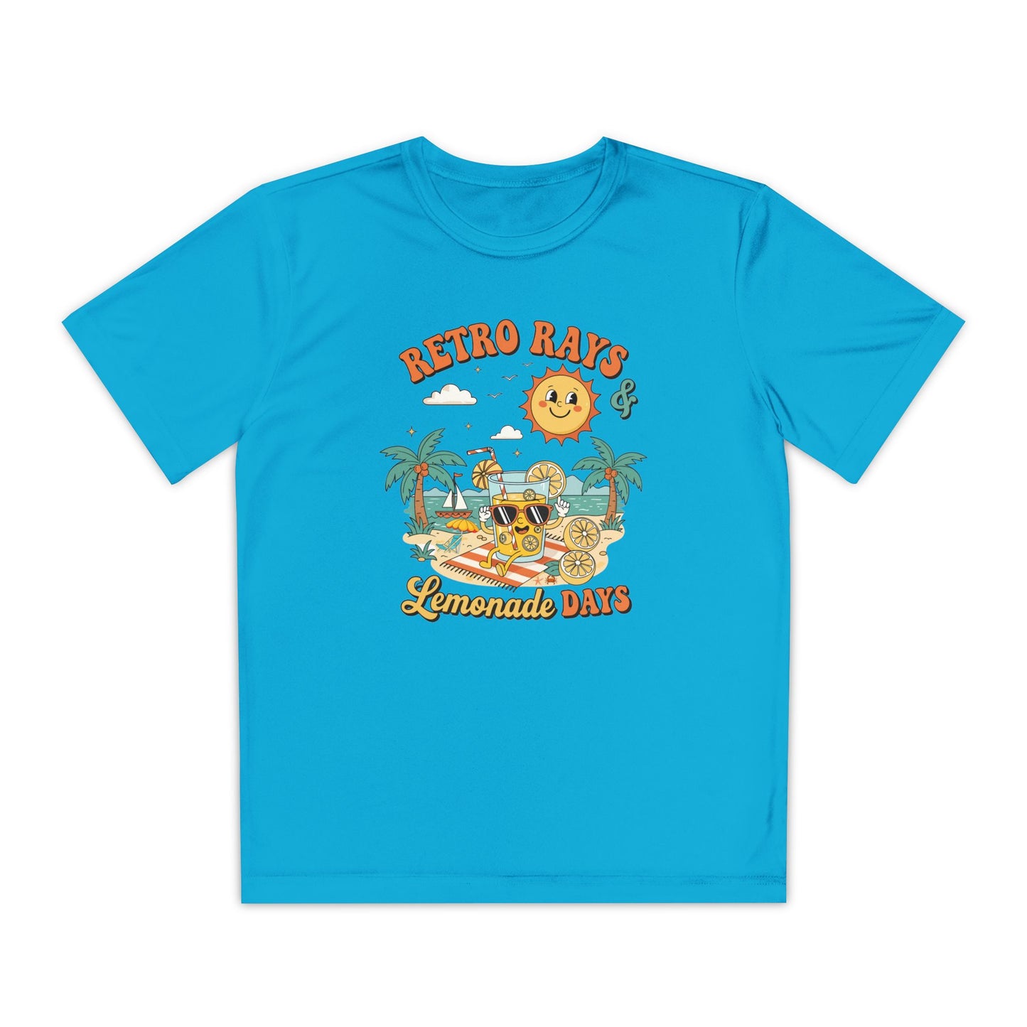 Retro Rays Lemonade Days Youth Tee