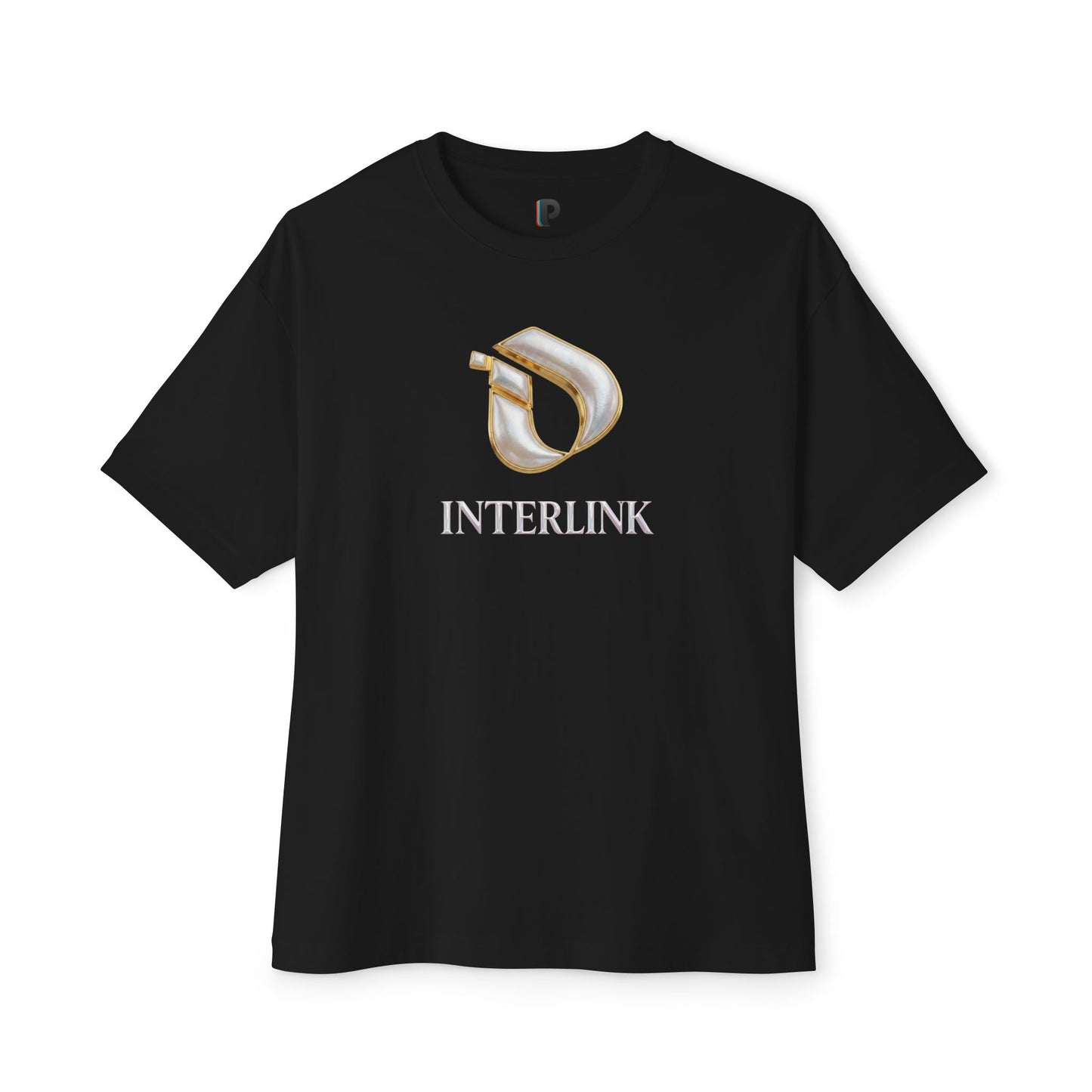 Pearl-Facet Interlink Front Logo Men’s Tee