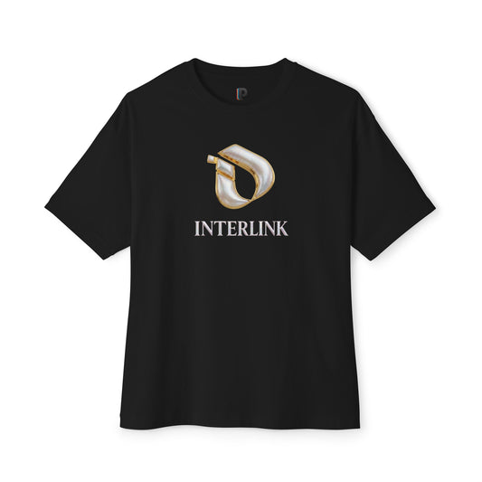 Pearl-Facet Interlink Front Logo Men’s Tee