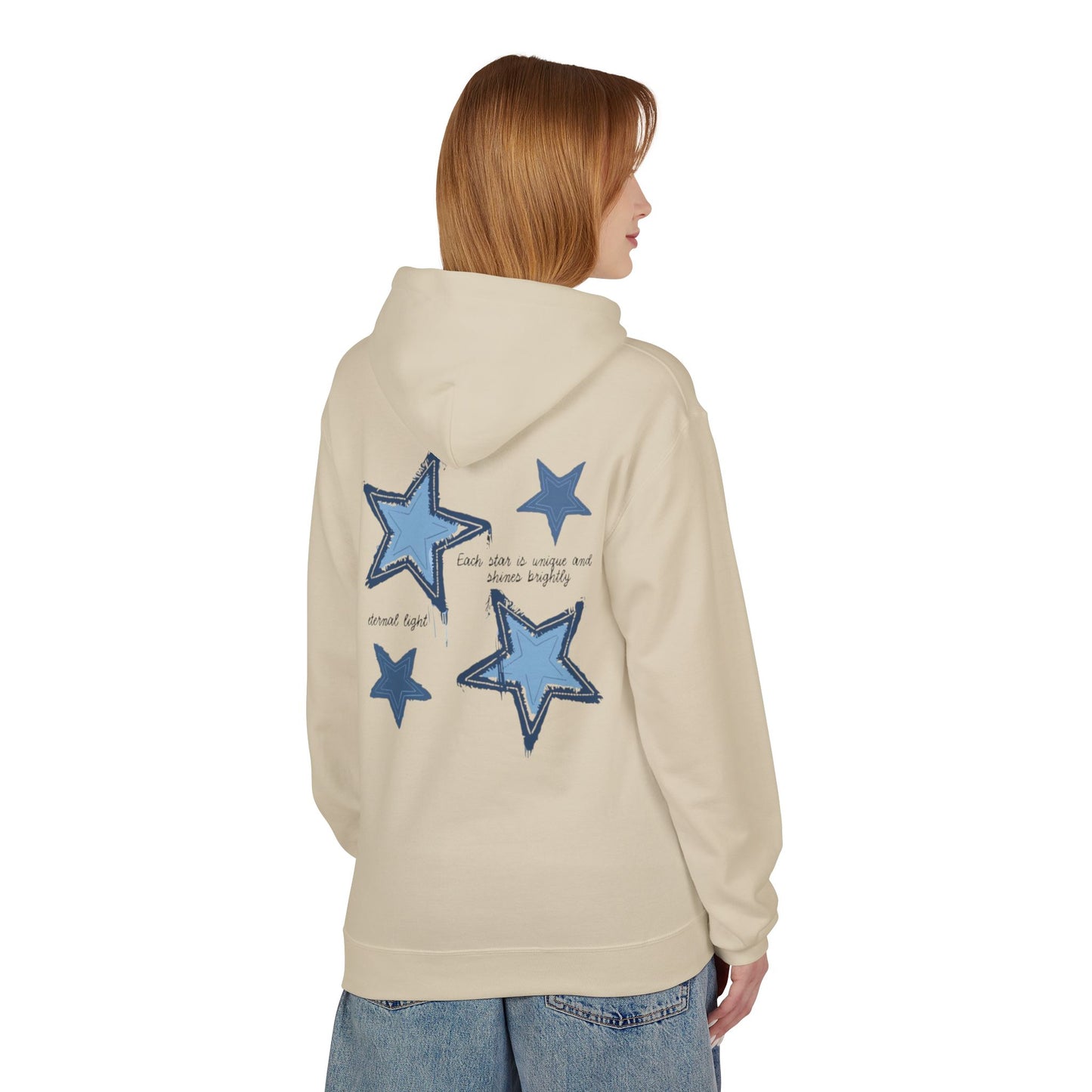 Starlight Minimal Graphic Hoodie