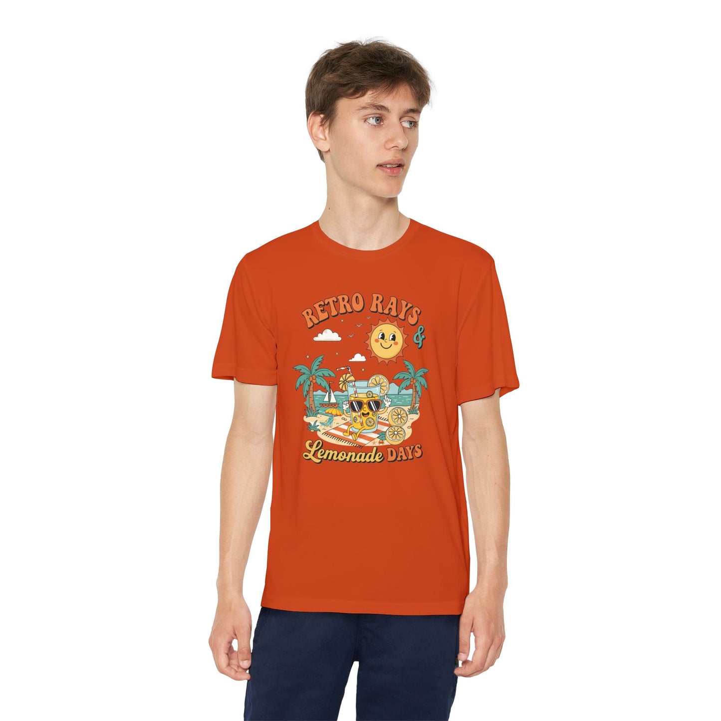 Retro Rays Lemonade Days Youth Tee