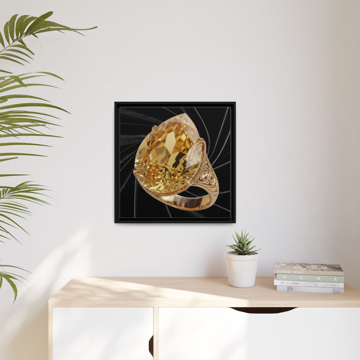 Citrine Nocturne Canvas