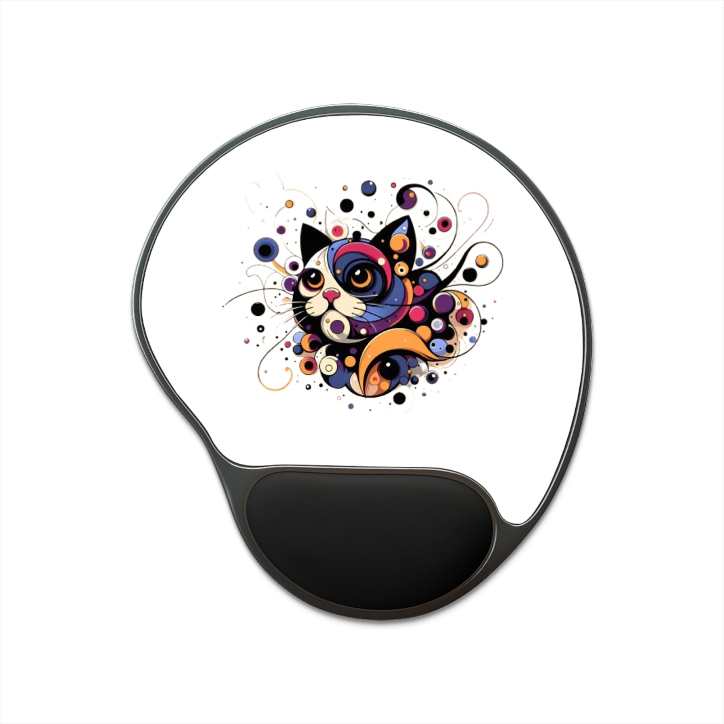 Kaleido Kitty Mouse Pad