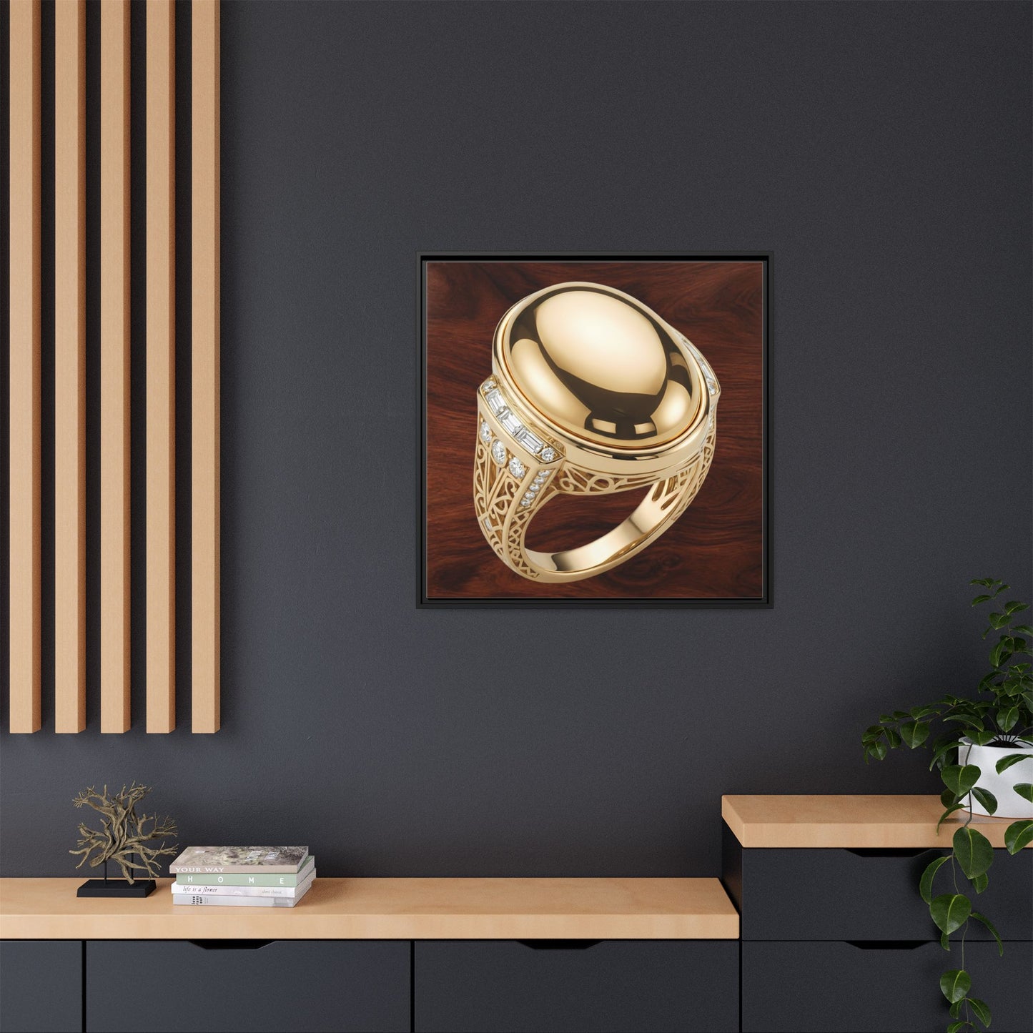 Aureate Mirror Canvas