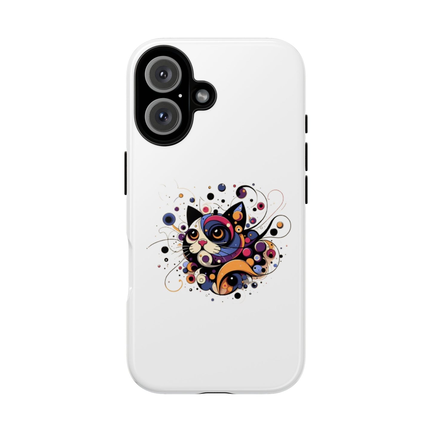 Color Burst Cat Phone Case