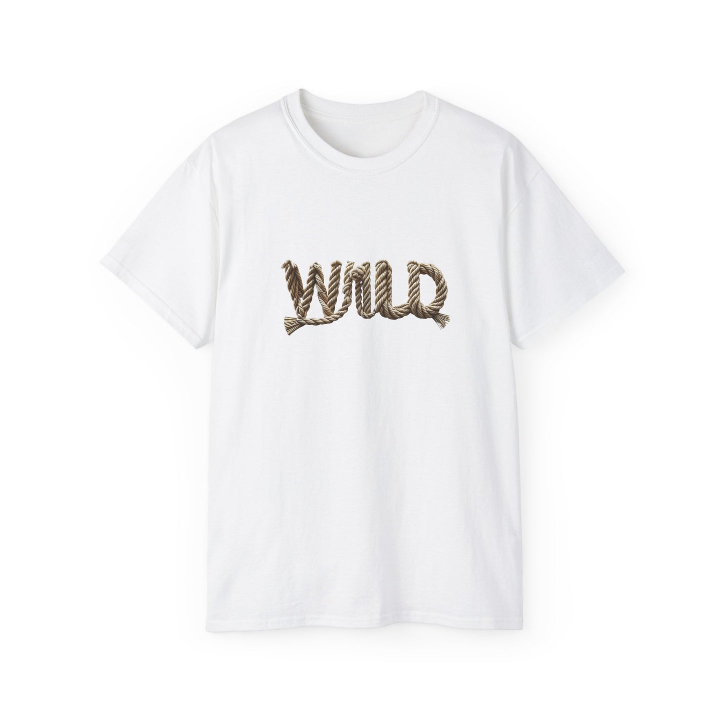 Knotted WILD Graphic Men’s Cotton Tee