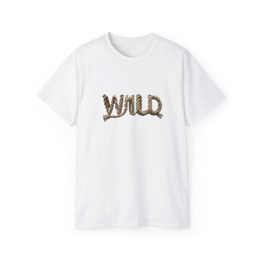 Knotted WILD Graphic Men’s Cotton Tee