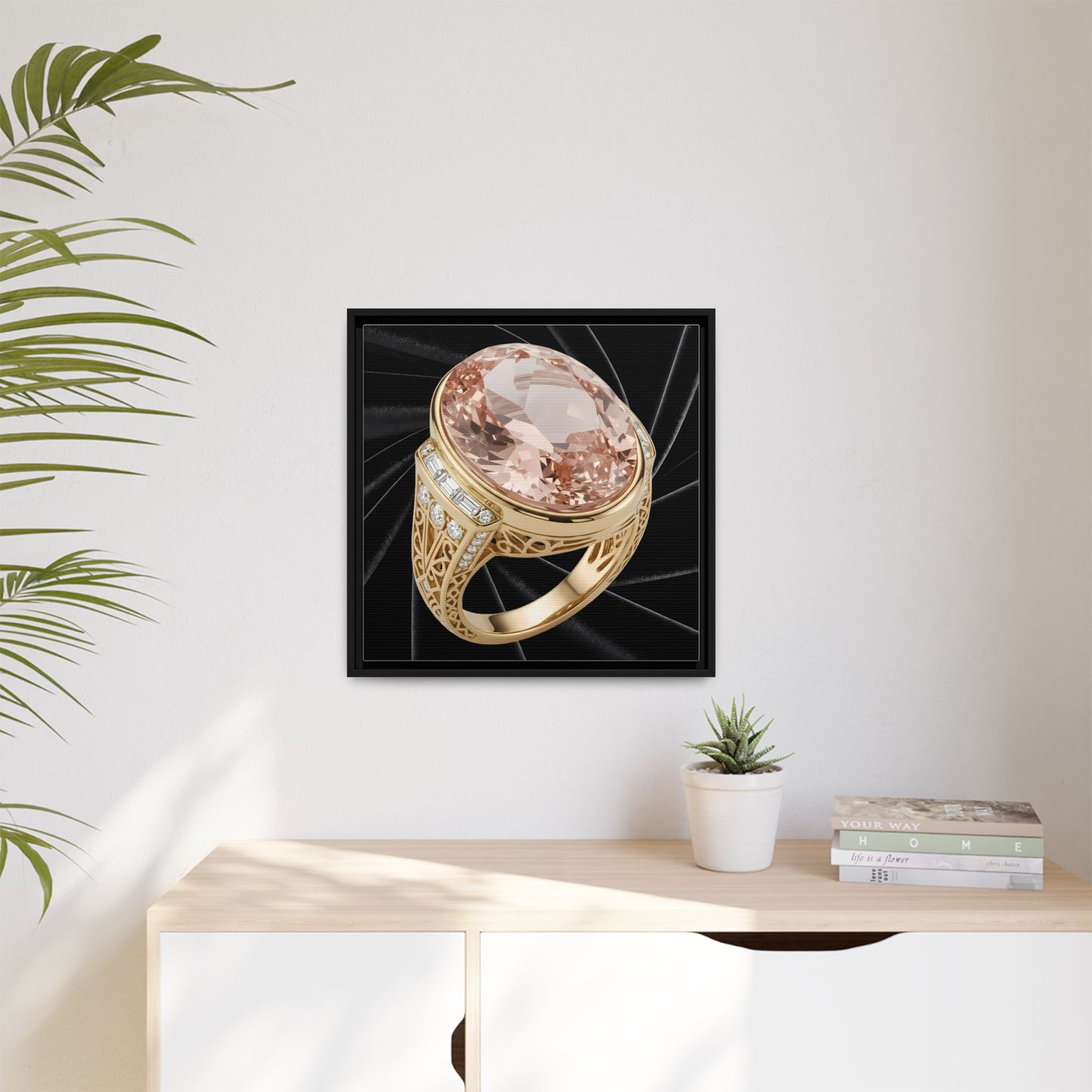 Blush Morganite Canvas
