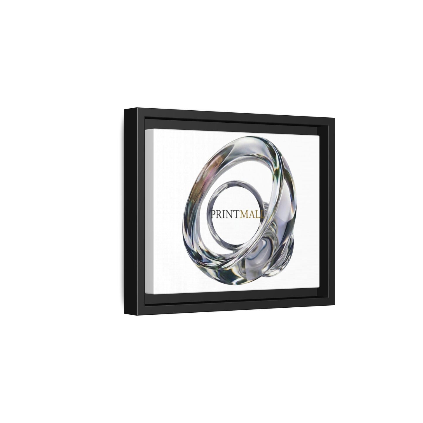 Interwoven Chrome Loop Canvas