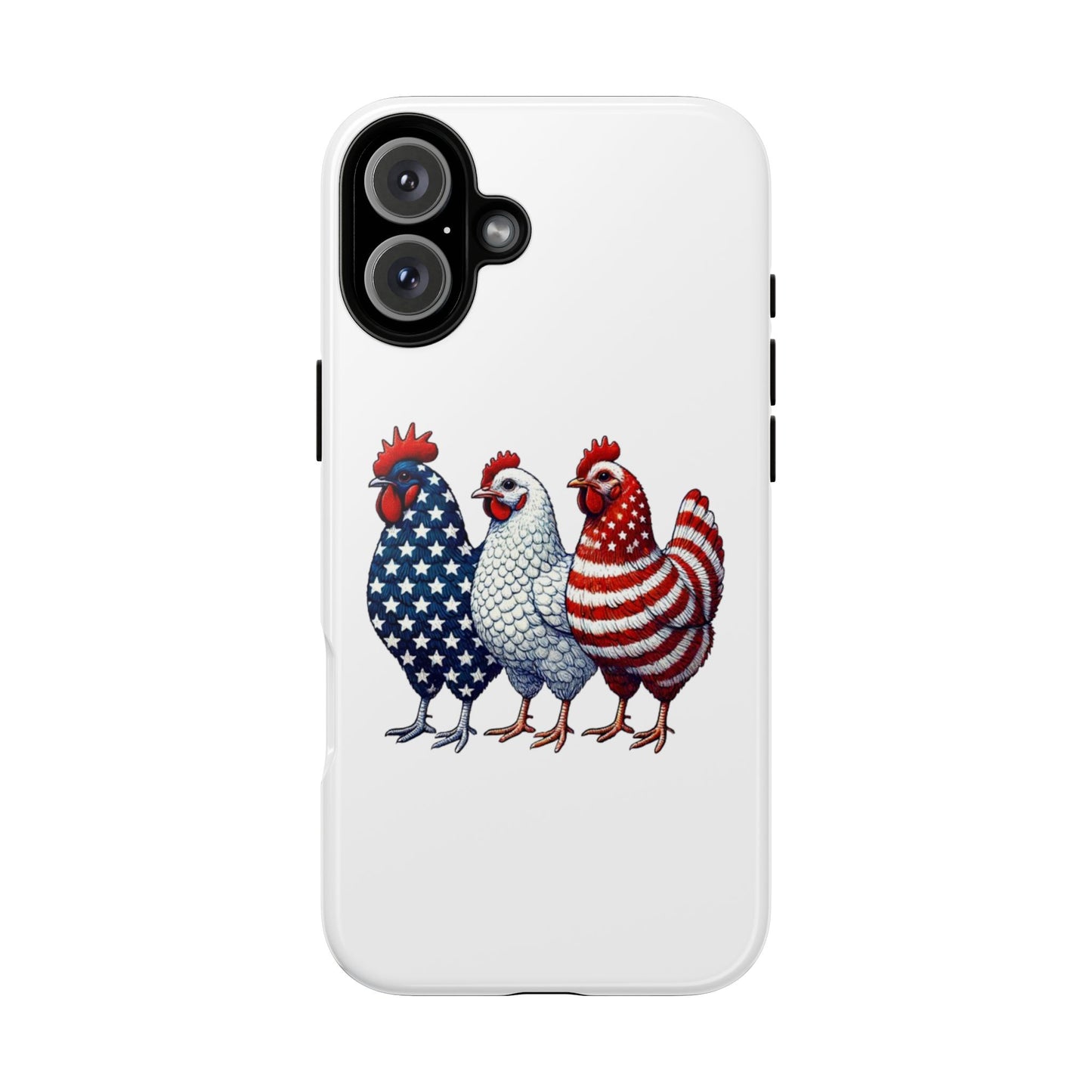 Patriot Hen Apple Phone Case