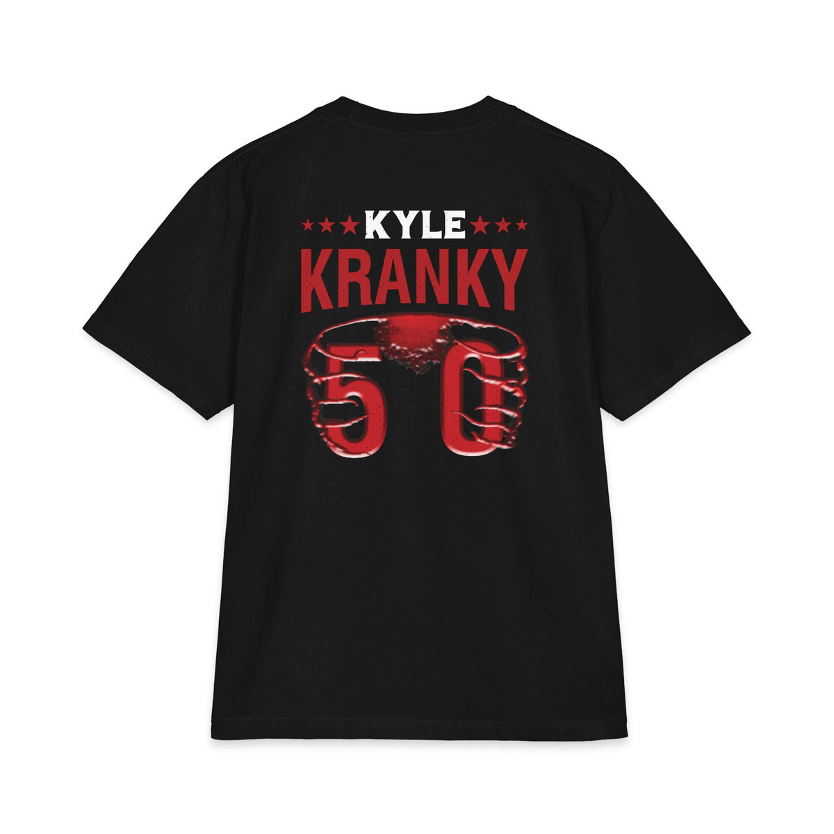 Kranky 50 Boxing Fist Oversized Heavyweight Tee