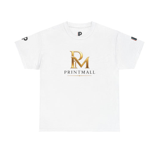 Overlaid PM Lettering PrintMall Cotton Tee