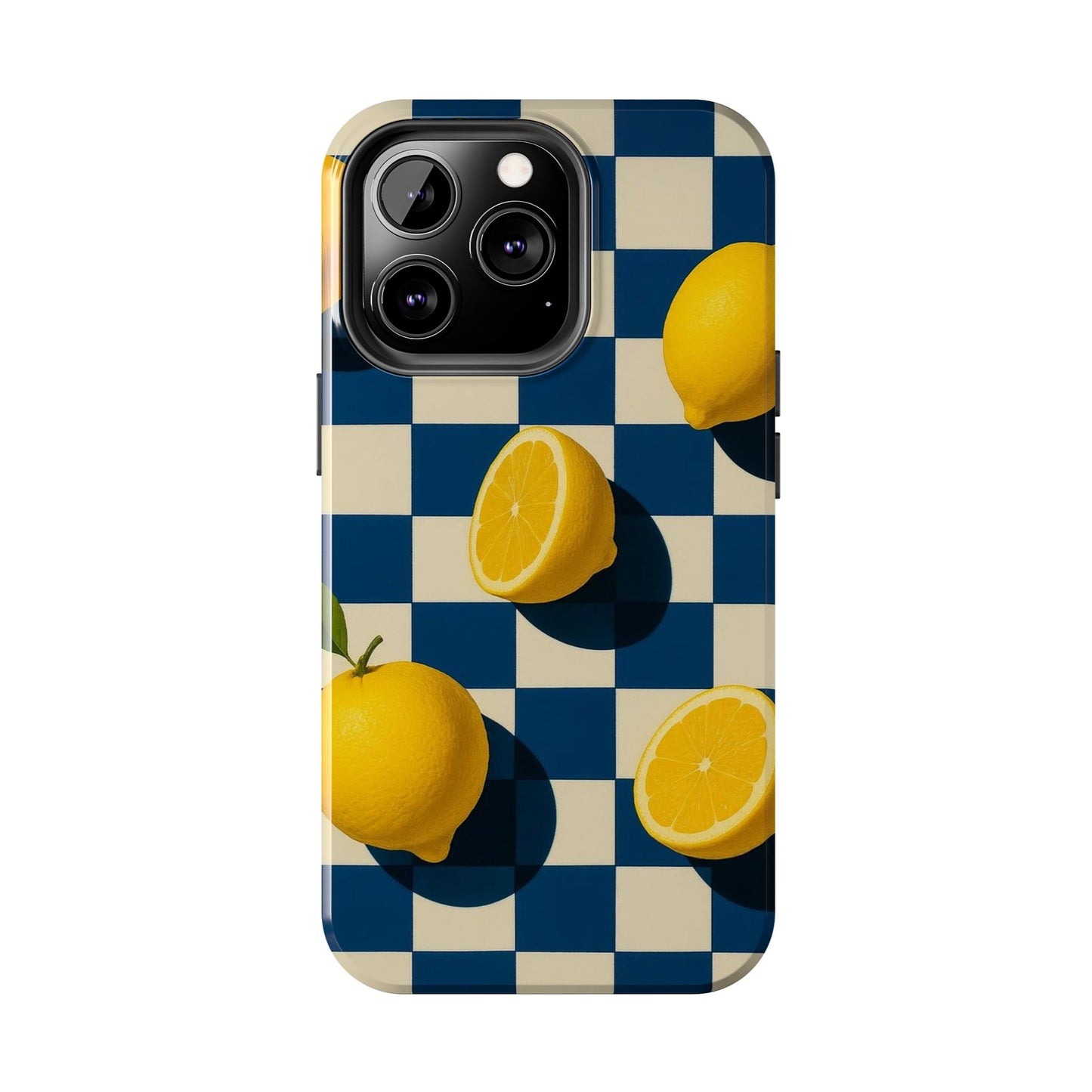 Citrus Tessellation Apple Phone Case